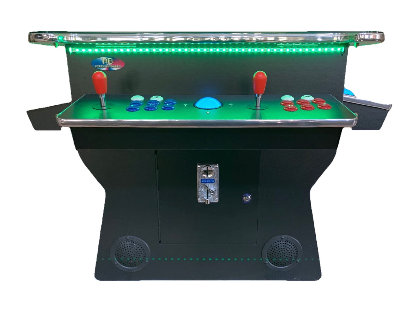 Cocktail Arcade Machine 4600 Games Tilt Up Black Lift Up Retro Multi-cade Table
