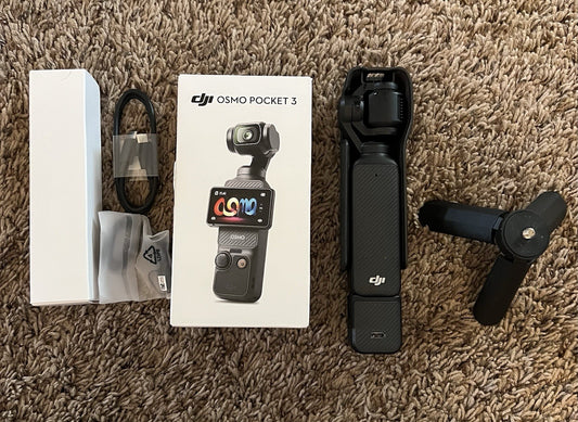 DJI Osmo Pocket 3 9.4MP 3-Axis Gimbal Camera