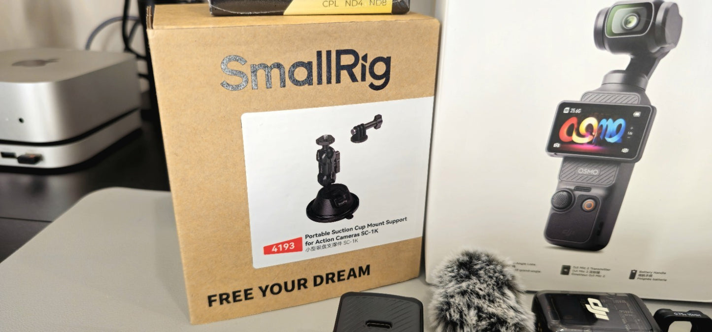 DJI Osmo Pocket 3 Creator Combo + Extra Accessories | 4K Gimbal Camera Vlog  Kit