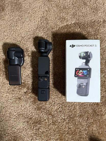DJI Osmo Pocket 3 With Lenses, ND Filters MINT condition, used once many extras!