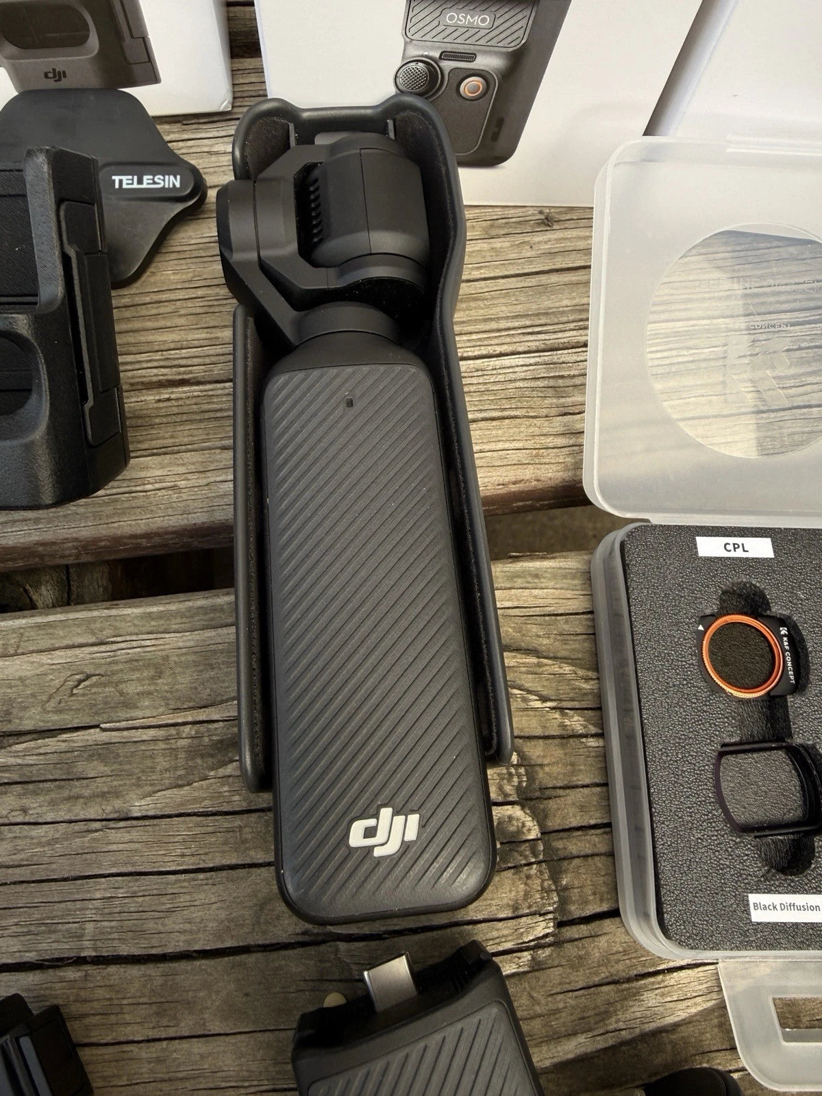 Excellent DJI Osmo Pocket 3 Creator Combo Camera Bundle Warranty 5/29/27 READ